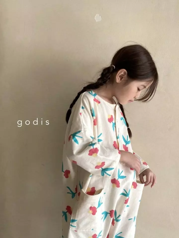 Godis - Korean Children Fashion - #kidzfashiontrend - Flower Bodysuit - 5
