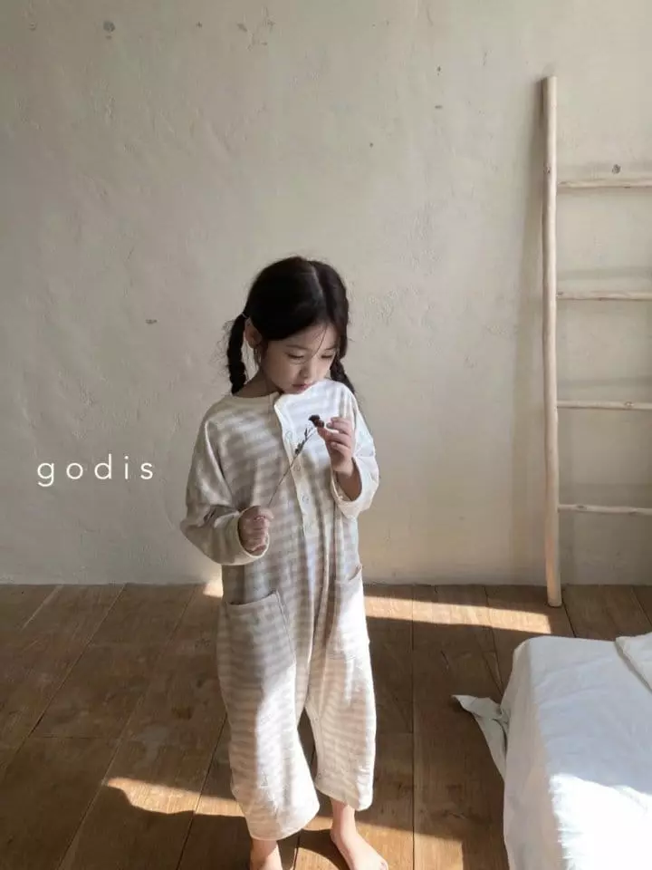 Godis - Korean Children Fashion - #kidzfashiontrend - Stripes Bodysuit - 3