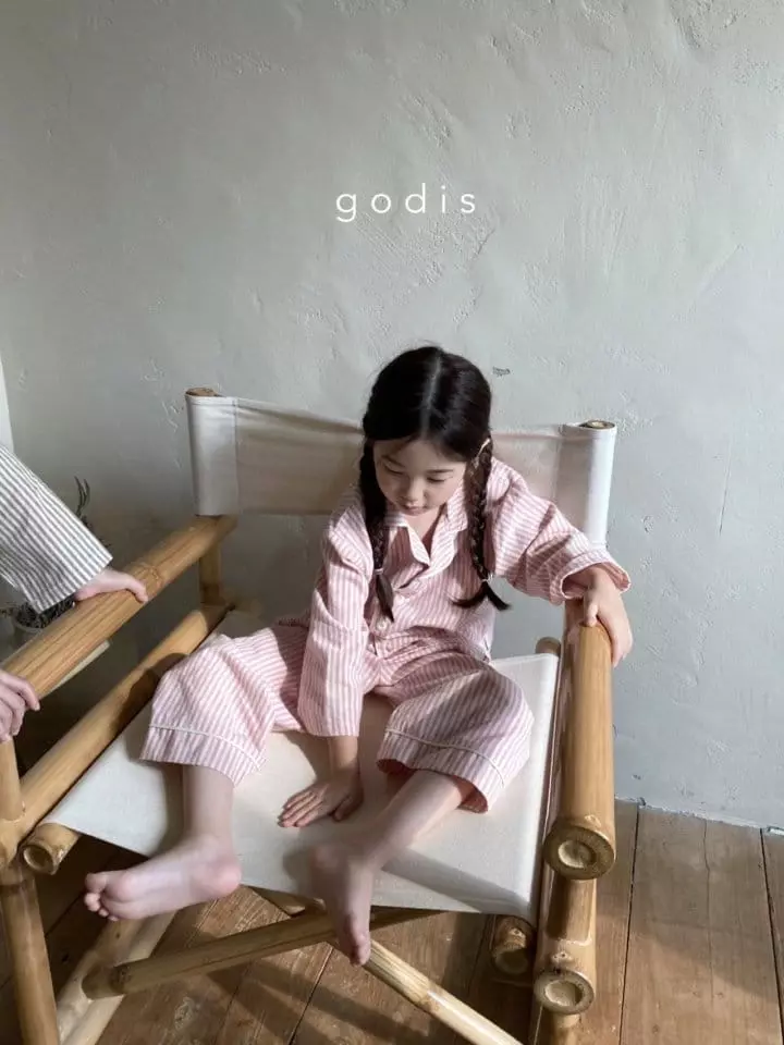 Godis - Korean Children Fashion - #kidzfashiontrend - Stripes Pajama - 2