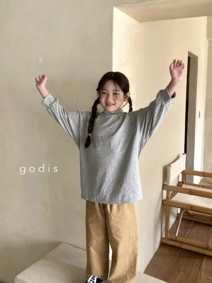 Godis - Korean Children Fashion - #magicofchildhood - Half Turtleneck Tee - 9