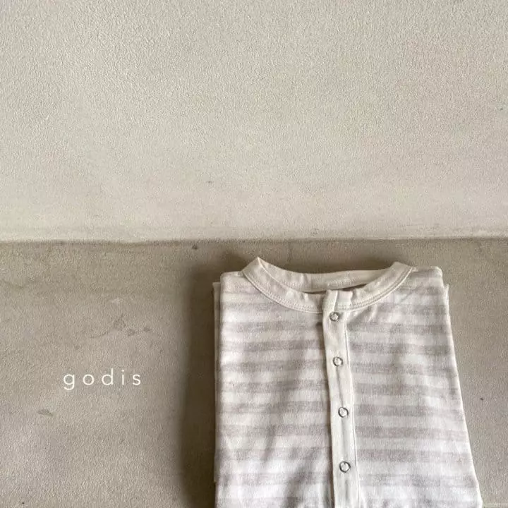 Godis - Korean Children Fashion - #magicofchildhood - Stripes Bodysuit - 6