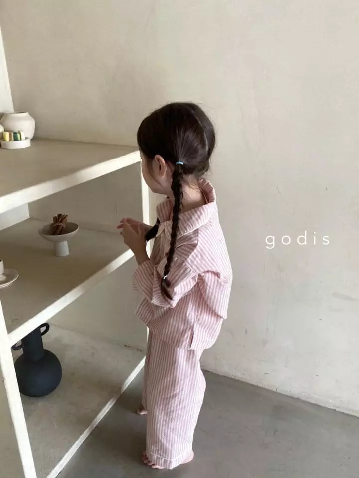 Godis - Korean Children Fashion - #magicofchildhood - Stripes Pajama - 5