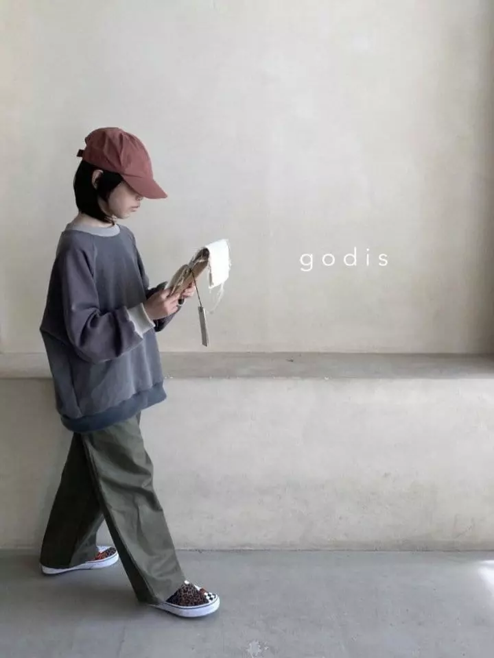 Godis - Korean Children Fashion - #minifashionista - Pigment Sweatshirt - 5