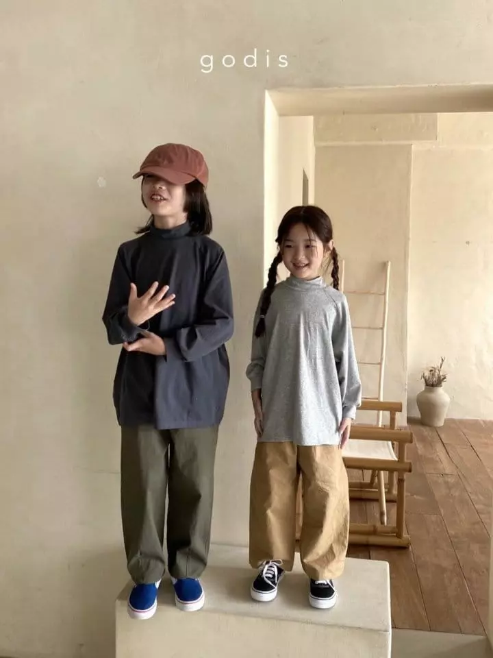 Godis - Korean Children Fashion - #minifashionista - Half Turtleneck Tee - 10