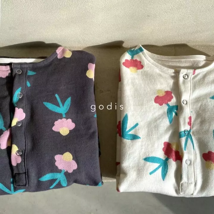 Godis - Korean Children Fashion - #minifashionista - Flower Bodysuit - 9