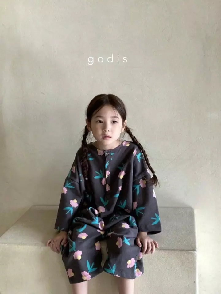 Godis - Korean Children Fashion - #prettylittlegirls - Flower Bodysuit - 10