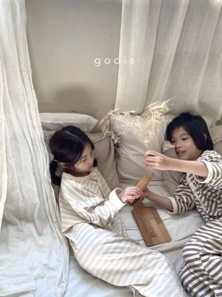 Godis - Korean Children Fashion - #prettylittlegirls - Stripes Bodysuit - 8