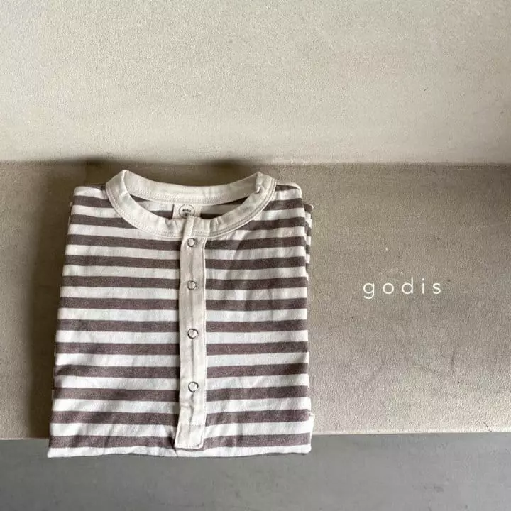 Godis - Korean Children Fashion - #stylishchildhood - Stripes Bodysuit - 11