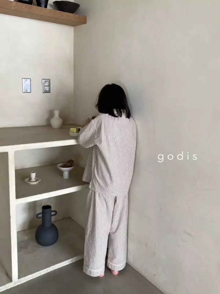 Godis - Korean Children Fashion - #stylishchildhood - Stripes Pajama - 10