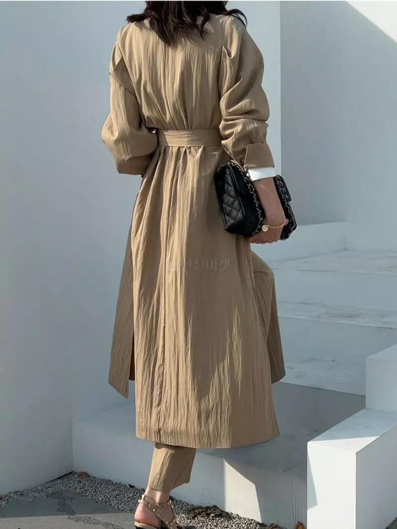 Gratia - Korean Women Fashion - #momslook - Benu Long Jacket - 11