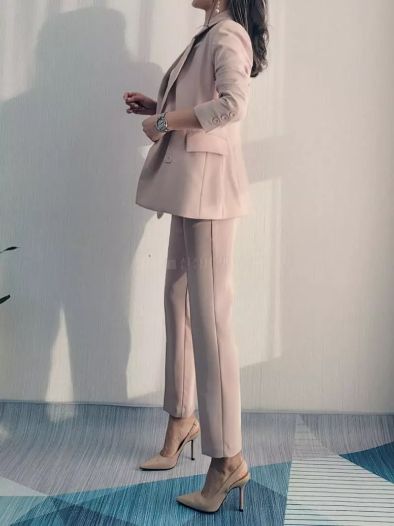Gratia - Korean Women Fashion - #momslook - Slim Pants - 5