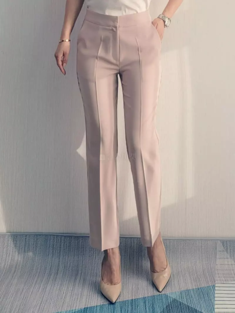Gratia - Korean Women Fashion - #momslook - Slim Pants - 7