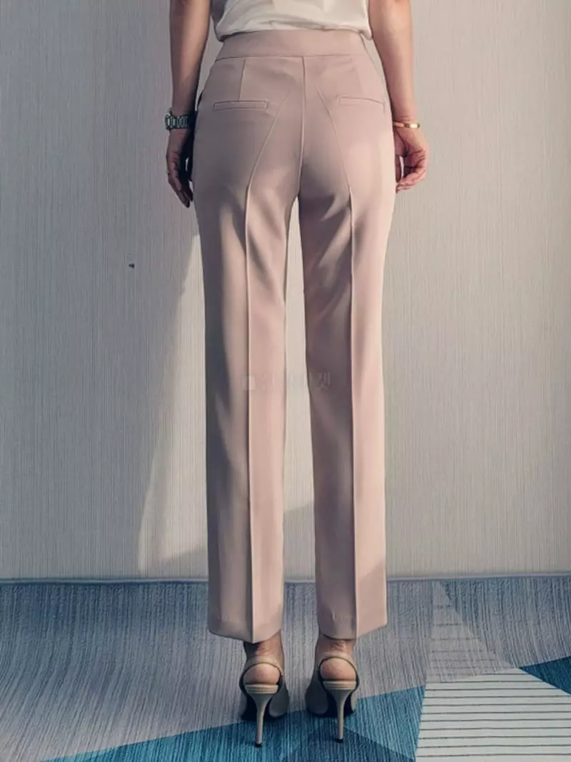 Gratia - Korean Women Fashion - #momslook - Slim Pants - 9