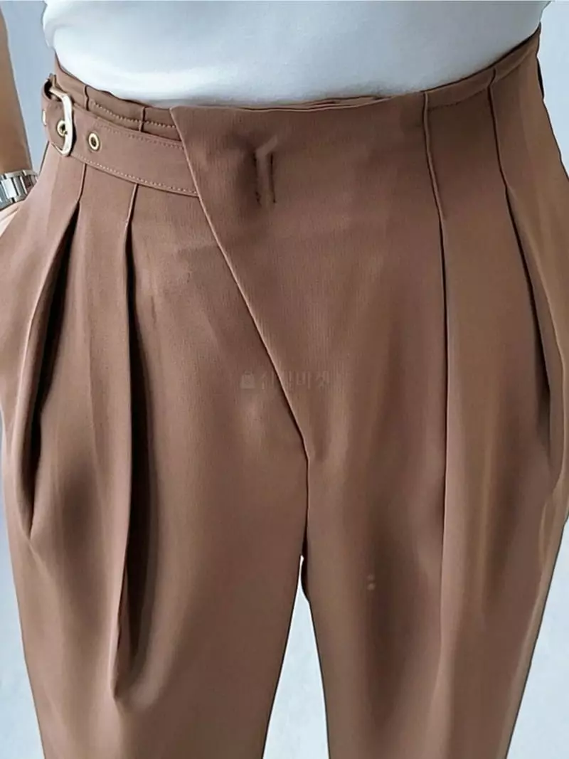 Gratia - Korean Women Fashion - #momslook - French Wide Pants - 9