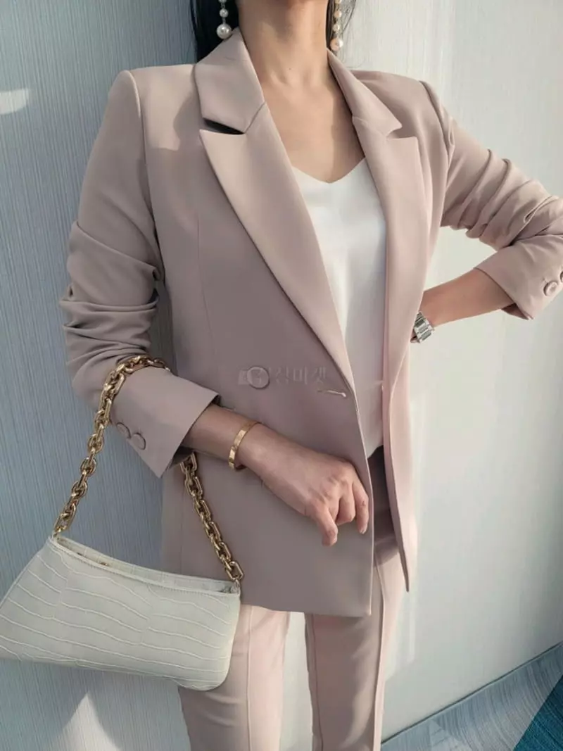 Gratia - Korean Women Fashion - #momslook - Slim Jacket - 2