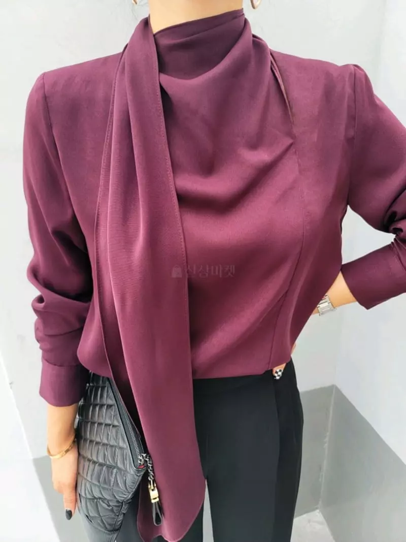 Gratia - Korean Women Fashion - #momslook - Bella Blouse - 3