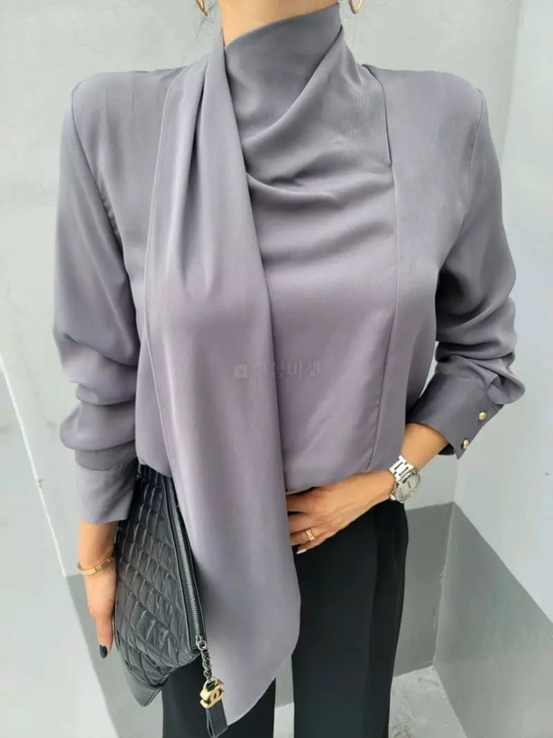 Gratia - Korean Women Fashion - #momslook - Bella Blouse - 5