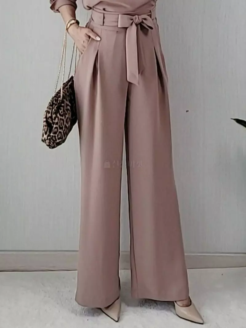 Gratia - Korean Women Fashion - #momslook - Sandy Pants - 7