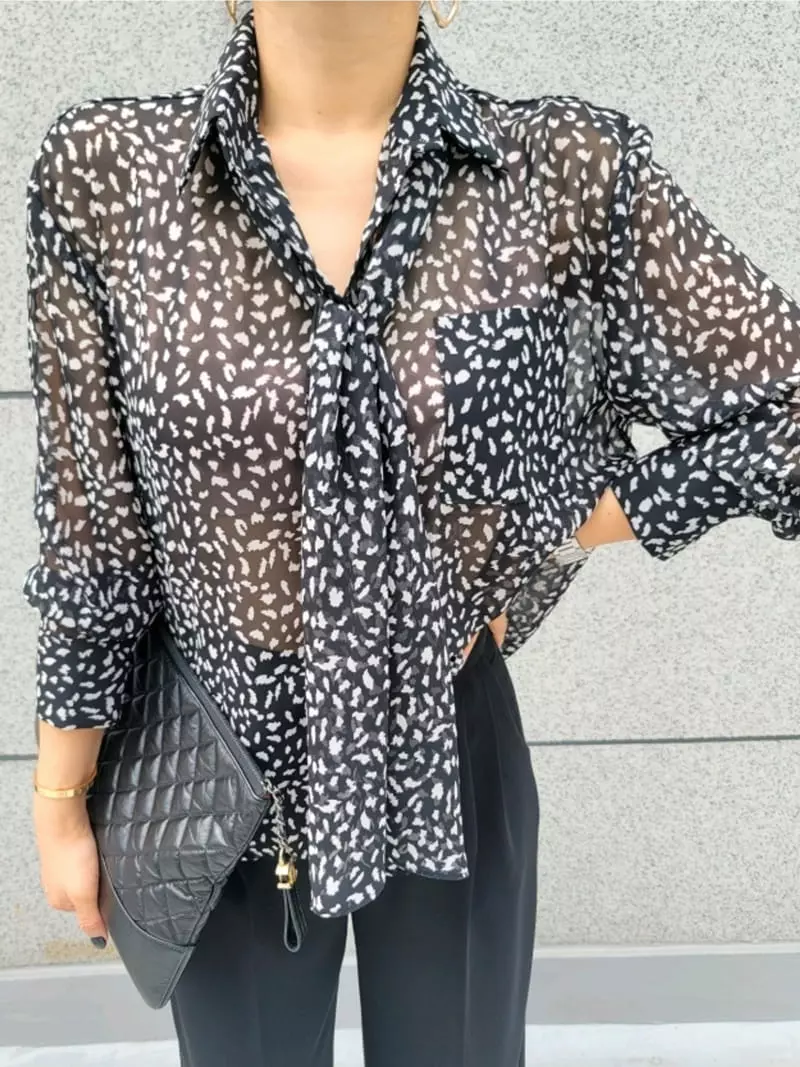 Gratia - Korean Women Fashion - #momslook - Piona Blouse - 11