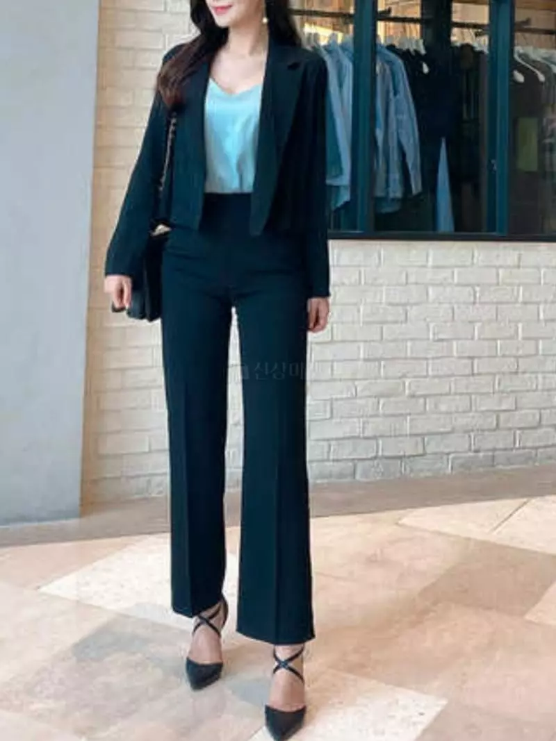 Gratia - Korean Women Fashion - #momslook - Tain Short Jacket - 9