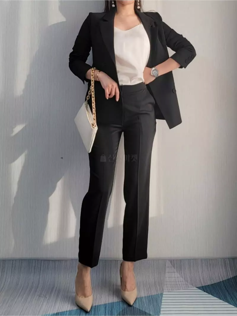 Gratia - Korean Women Fashion - #momslook - Slim Set - 10