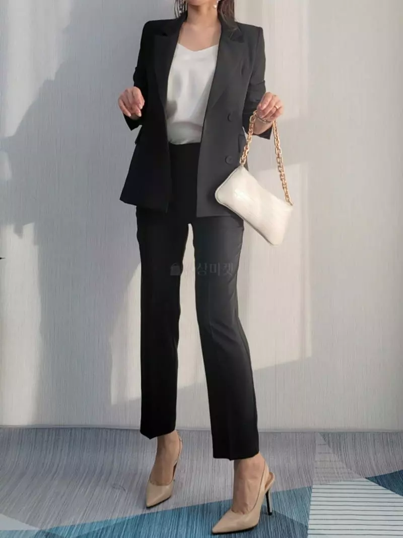 Gratia - Korean Women Fashion - #momslook - Slim Set - 8