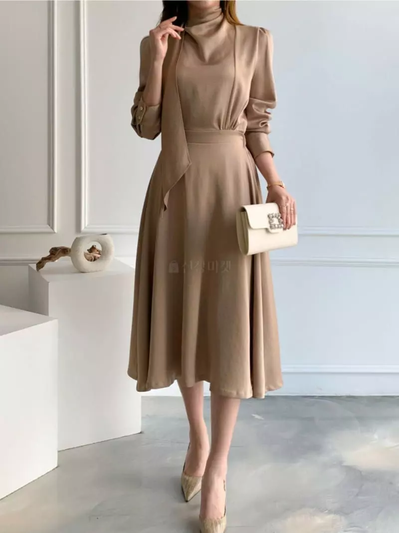 Gratia - Korean Women Fashion - #momslook - Doche One-piece