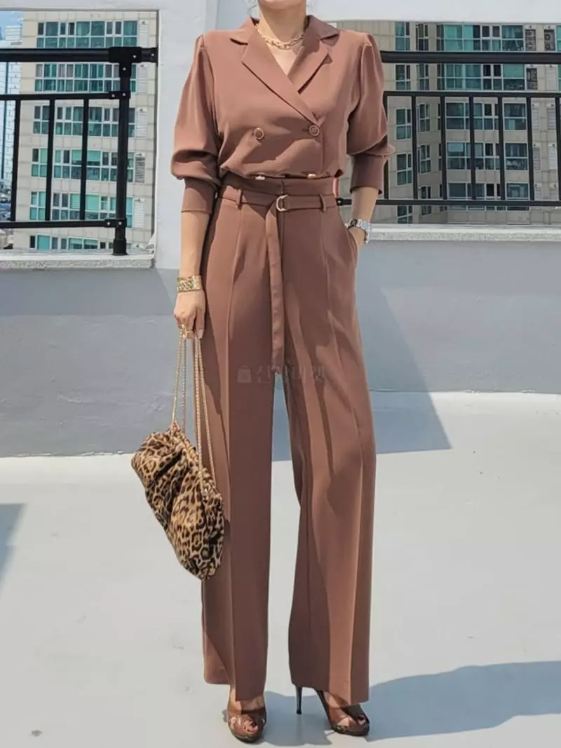 Gratia - Korean Women Fashion - #momslook - Poen Set - 7