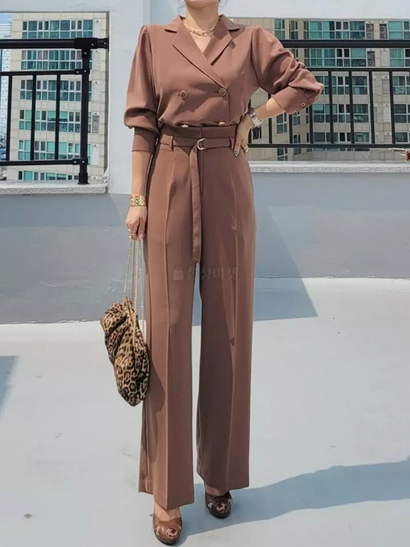 Gratia - Korean Women Fashion - #momslook - Poen Set - 8