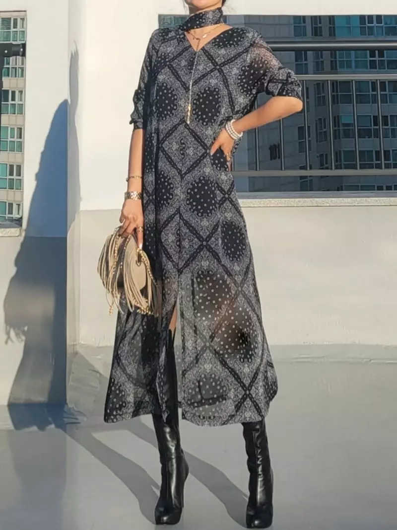 Gratia - Korean Women Fashion - #momslook - Lowell Long One-piece - 6