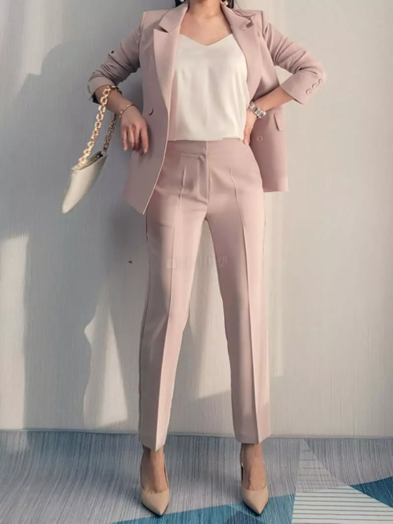 Gratia - Korean Women Fashion - #momslook - Slim Set - 3