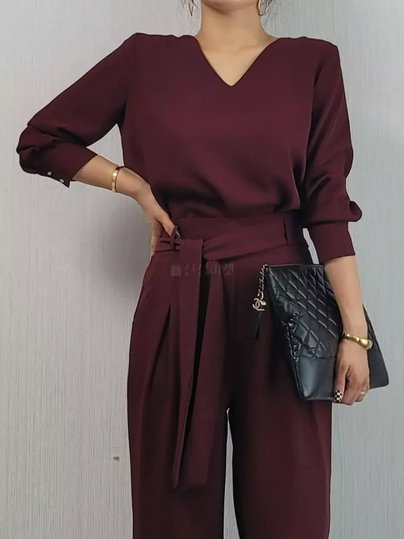 Gratia - Korean Women Fashion - #momslook - Sandu Set - 2
