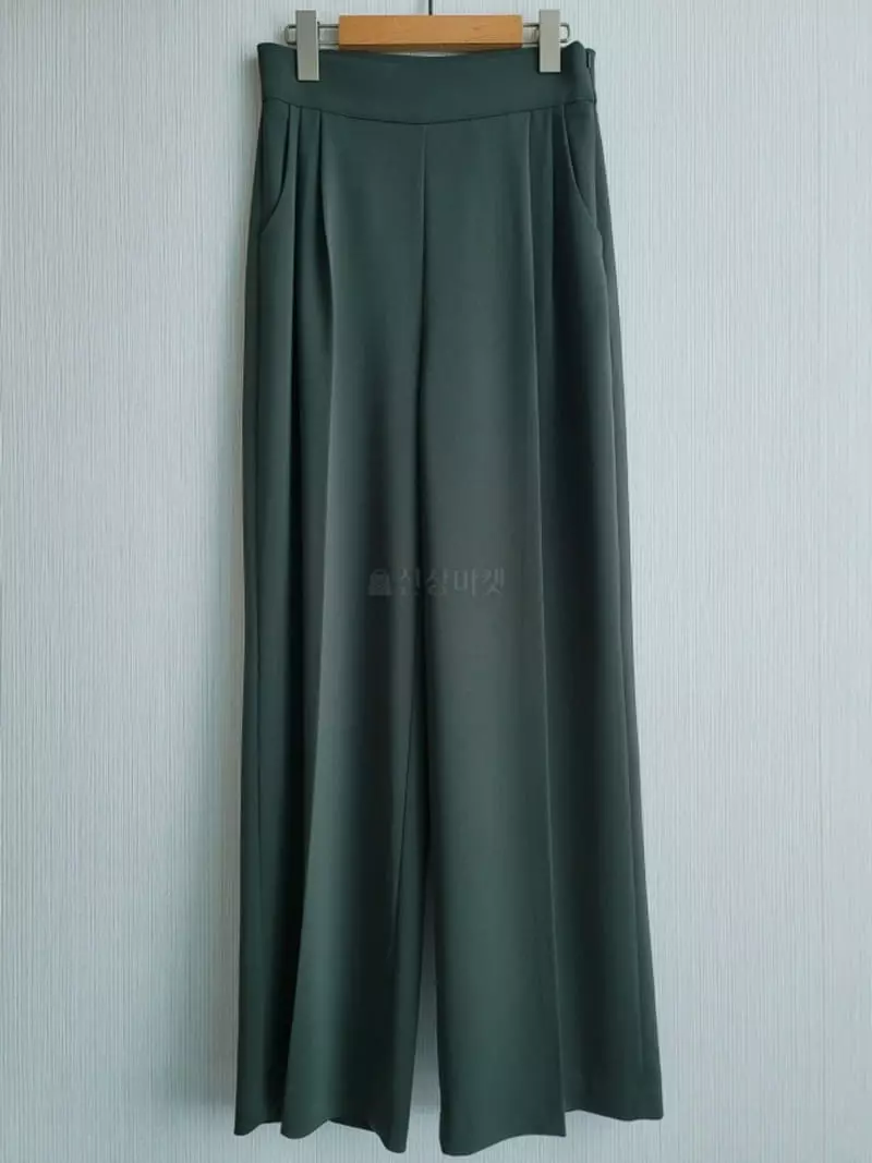 Gratia - Korean Women Fashion - #momslook - Labang Wide Pants - 11