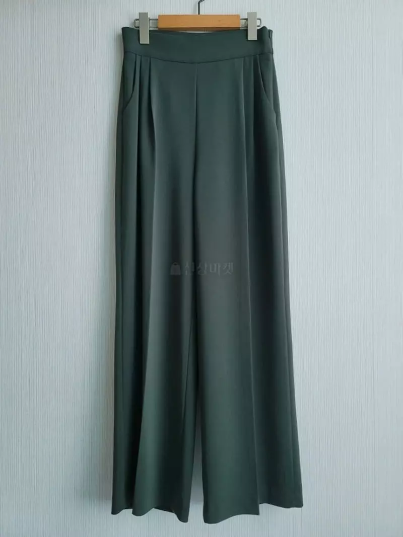 Gratia - Korean Women Fashion - #pursuepretty - Labang Wide Pants - 5