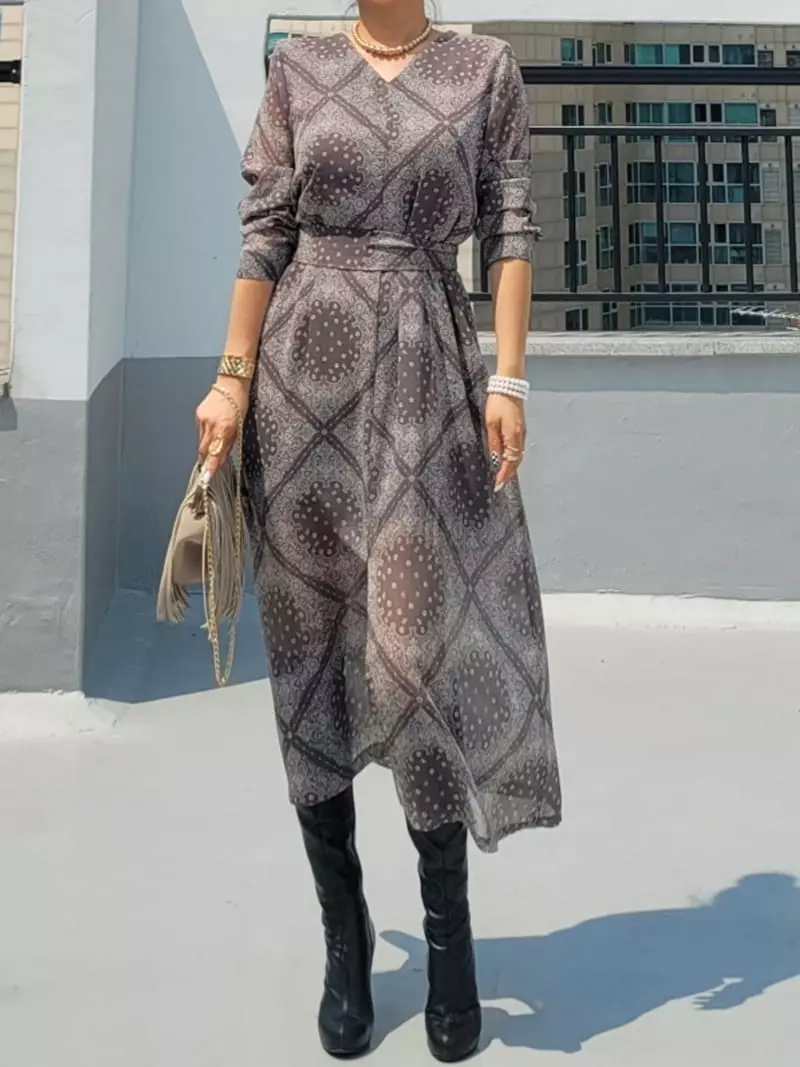 Gratia - Korean Women Fashion - #pursuepretty - Lowell Long One-piece - 10