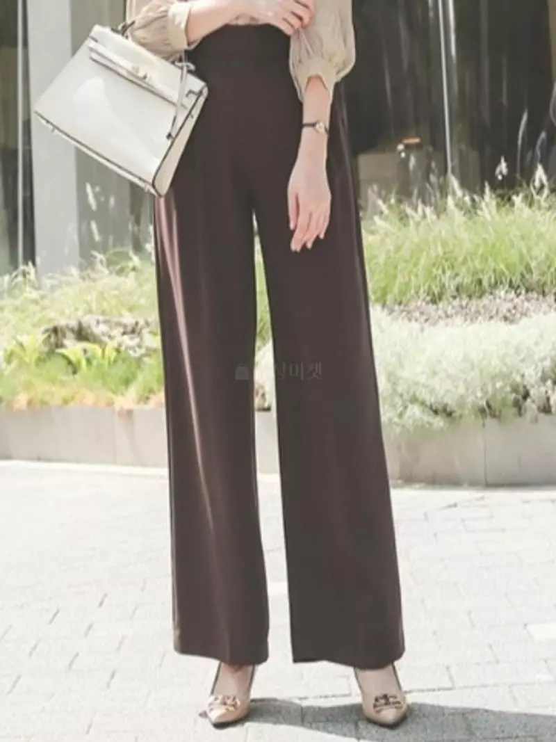Gratia - Korean Women Fashion - #pursuepretty - Labang Wide Pants - 3