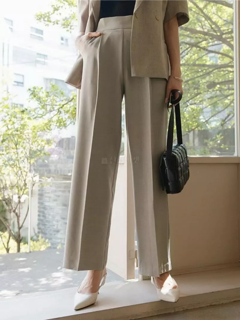 Gratia - Korean Women Fashion - #restrostyle - Us Pants - 10