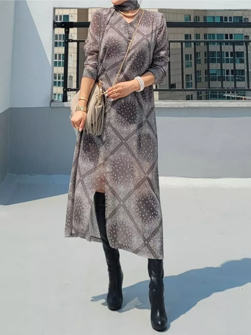 Gratia - Korean Women Fashion - #restrostyle - Lowell Long One-piece - 11
