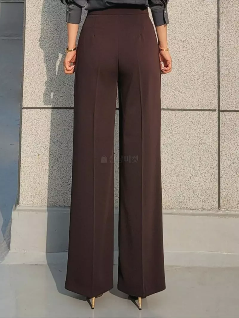 Gratia - Korean Women Fashion - #pursuepretty - Labang Wide Pants - 4