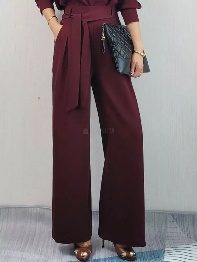 Gratia - Korean Women Fashion - #restrostyle - Sandy Pants  - 3