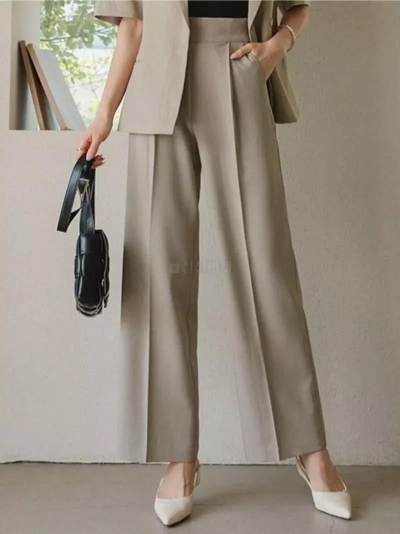 Gratia - Korean Women Fashion - #romanticstyle - Us Pants - 11
