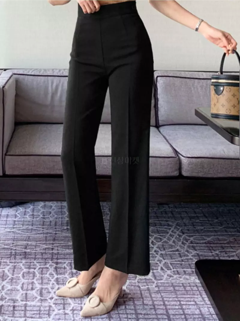 Gratia - Korean Women Fashion - #restrostyle - Tain Pants - 4