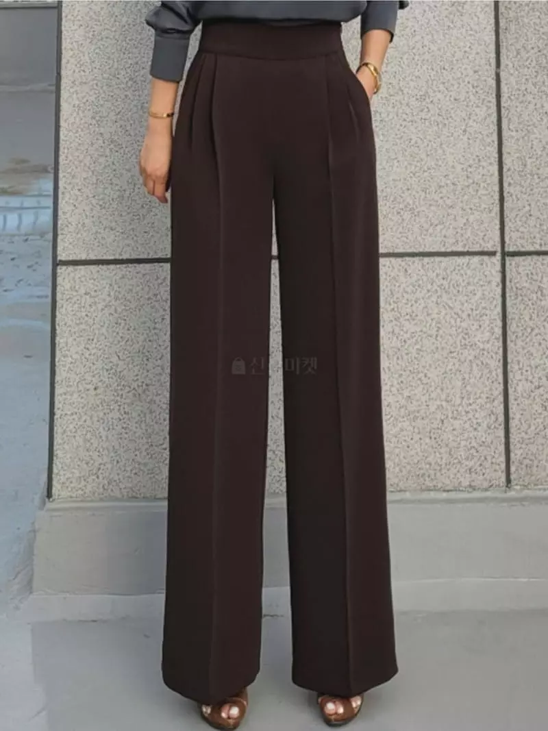 Gratia - Korean Women Fashion - #romanticstyle - Labang Wide Pants - 5