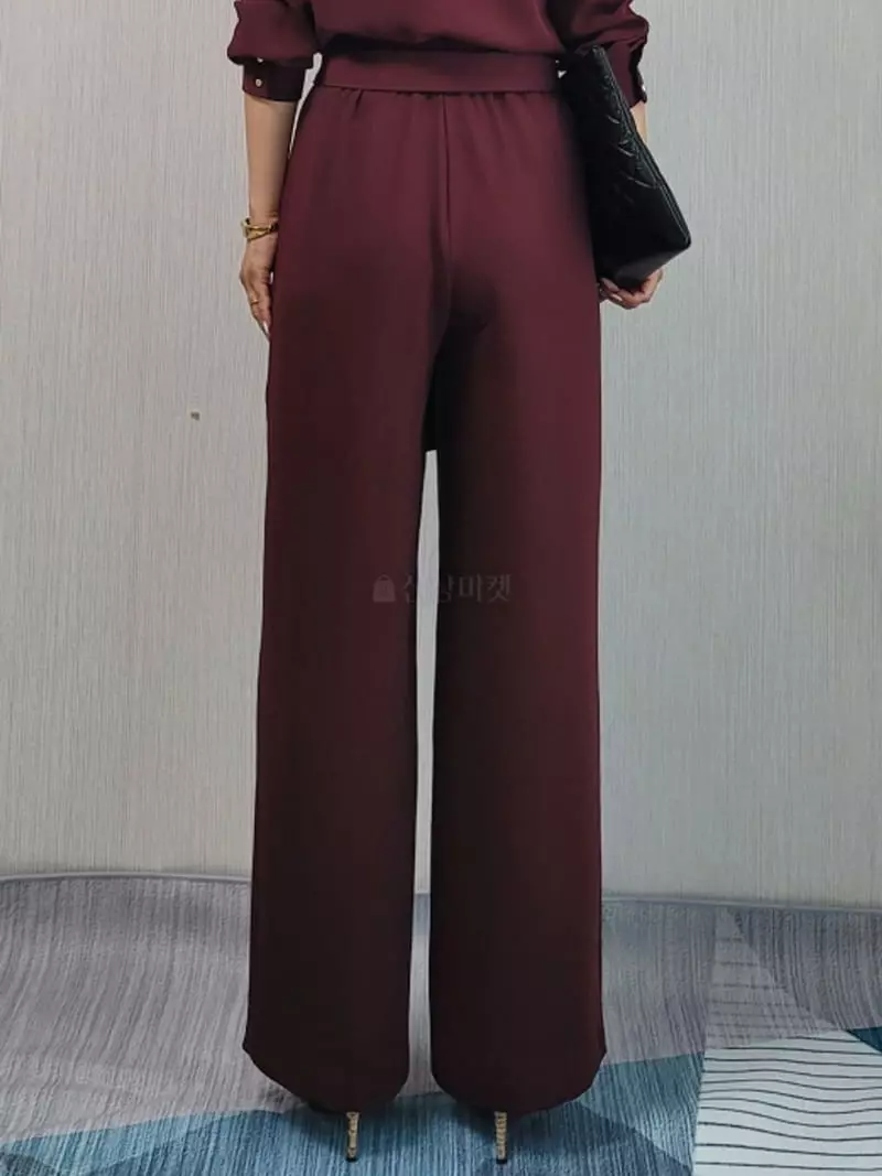 Gratia - Korean Women Fashion - #restrostyle - Sandy Pants  - 4