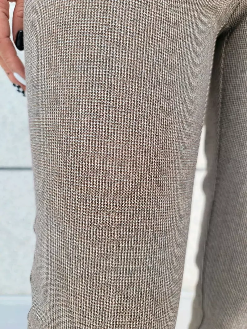 Gratia - Korean Women Fashion - #shopsmall - Mont Check Span Pants - 10