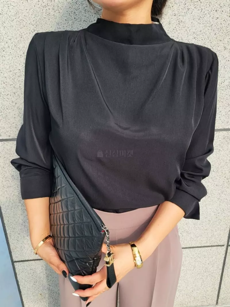 Gratia - Korean Women Fashion - #shopsmall - Shine Blouse - 9