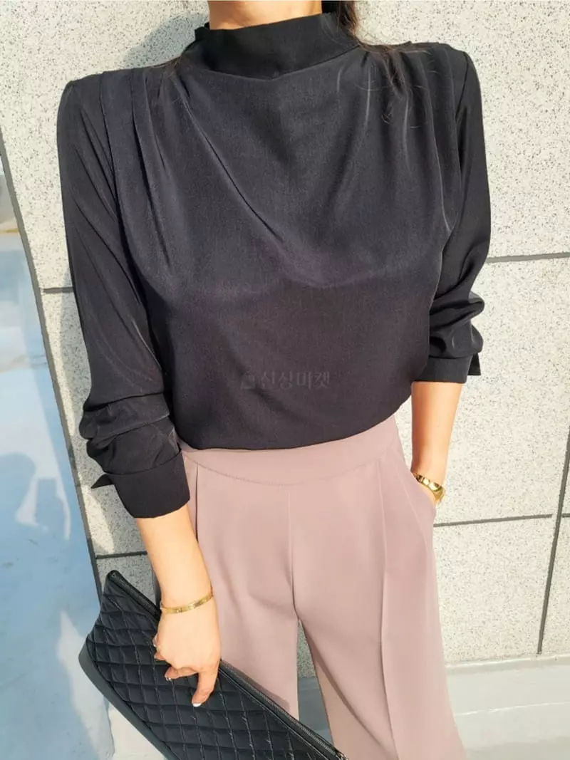 Gratia - Korean Women Fashion - #thatsdarling - Shine Blouse - 10