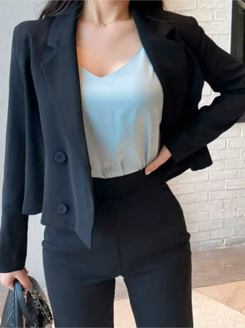 Gratia - Korean Women Fashion - #thatsdarling - Tain Short Jacket - 5