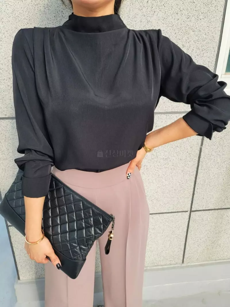 Gratia - Korean Women Fashion - #thelittlethings - Shine Blouse - 11