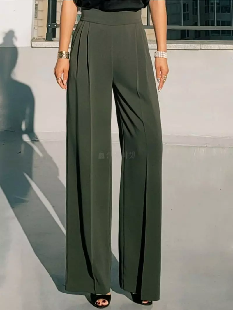 Gratia - Korean Women Fashion - #thelittlethings - Labang Wide Pants - 8